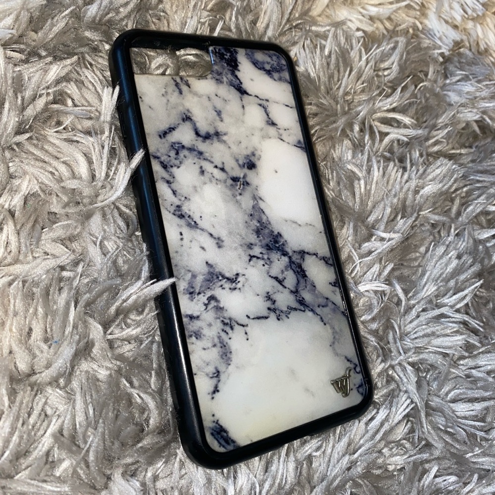 IPhone 6/7/8 + marble Wildflower phone case